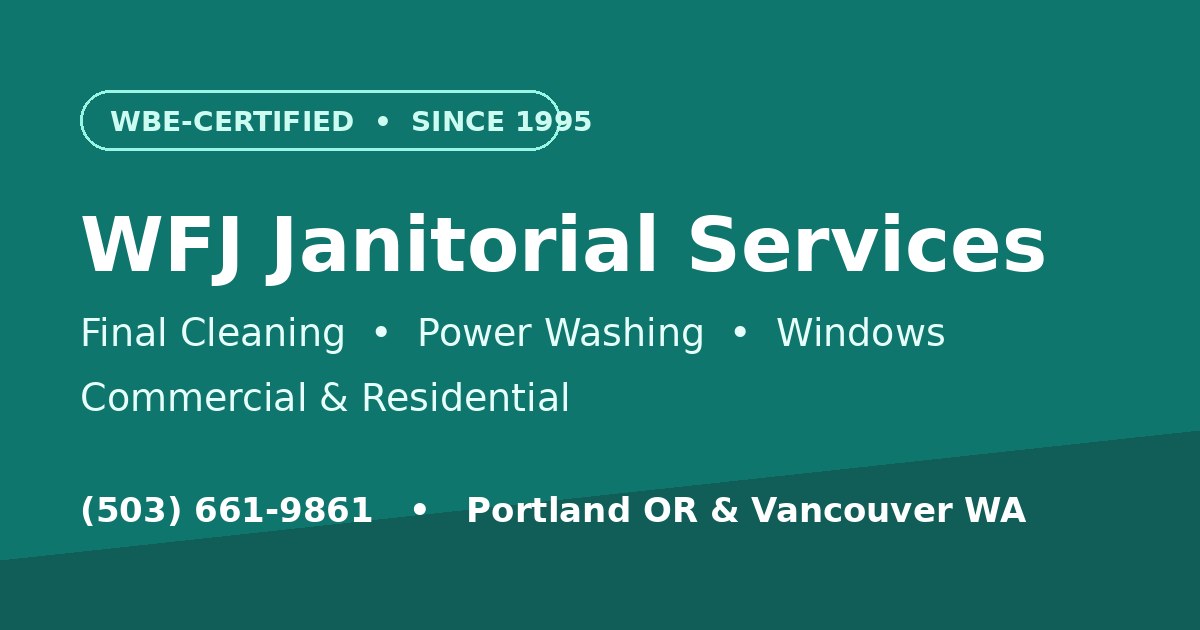 WFJ Janitorial Services